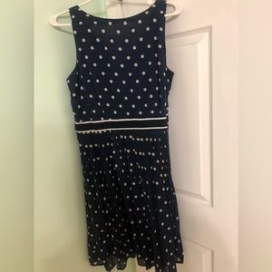 Talbots size 12P polkadot dress